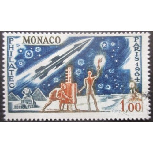 Monaco N°636 Expo Philatec Oblitéré