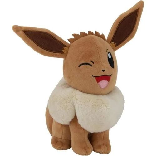 Peluche - Bandai - Pokémon Evoli - 20 Cm, Pure Douceur Et Tendresse