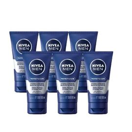 6x Nivea Men Protect & Care Crème Hydratante Pour Hommes | 75 Ml 