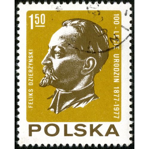 Timbre Oblitéré Polska, Feliks Dzierzynski 100 - Lecie Urodzin 1877 - 1977, 1.50