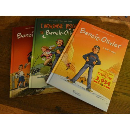 Lot De Trois Bd De Benoit-Olivier