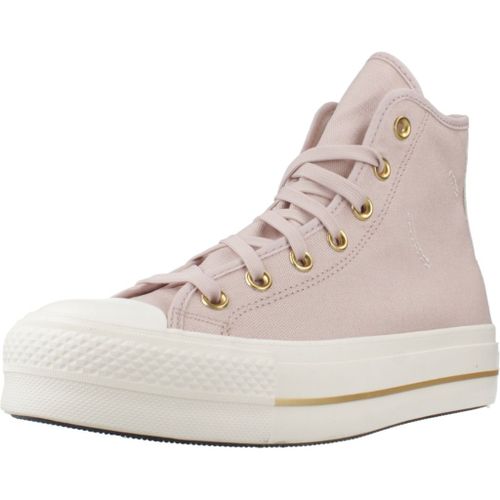 Chaussures Converse Chuck Taylor All Star Lift Hi Flush Colour Rose