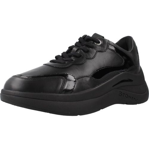 Stonefly Rocha 5 Nappa Lth/patent Lth Colour Noir