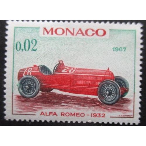 Monaco N°709 Alfa Roméo De 1931 Neuf **