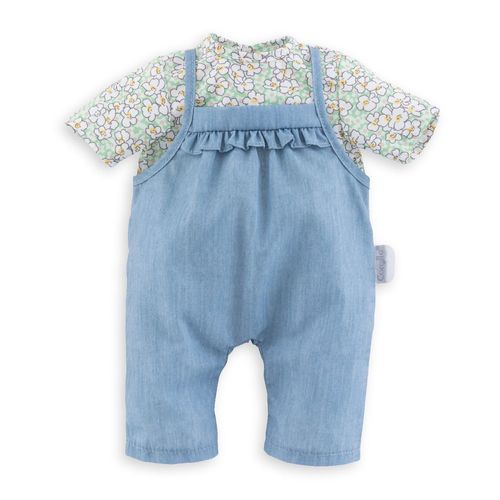 Mes Vêtements De Poupons Corolle Bb36 Blouse Et Salopette