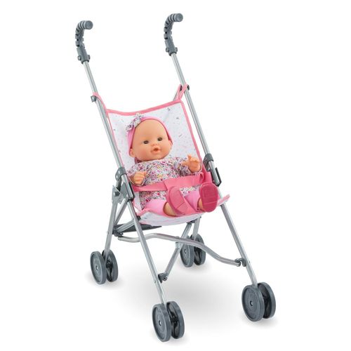 Poussette Canne Rose Pour Poupon