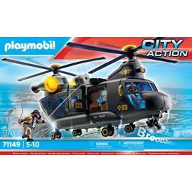 Helicoptère de Sauvetage - Playmobil Hôpital & Sauveteurs 70048