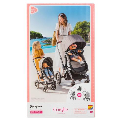 Mes Accessoires Poupons Corolle Bb36/42 Cybex- Landau 3 En 1