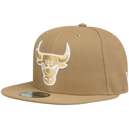 New Era 9fifty Snapback Cap - Chicago Bulls Khaki