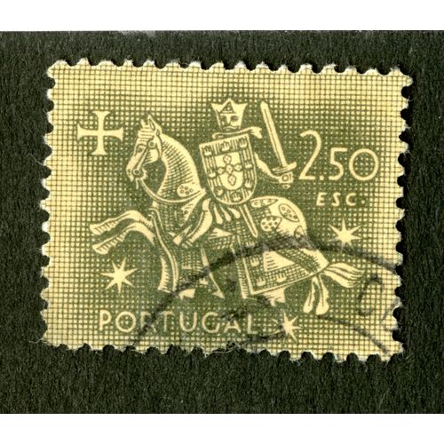 Timbre Oblitéré Portugal, 2.50 Esc