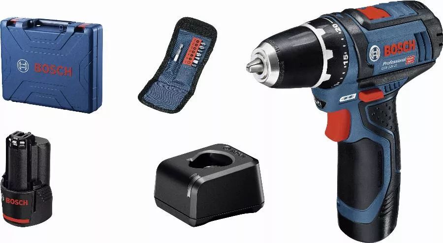 Bricolez comme un pro avec la perceuse-visseuse Bosch en promo : -26% sur