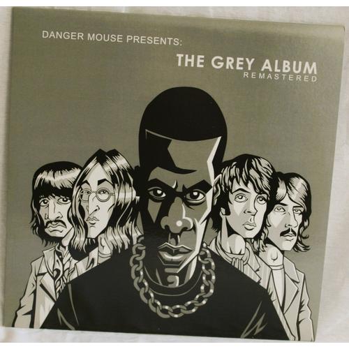 Danger Mouse The Grey Album 2lp Grey Marbled Vinyls / Vinyles Gris Marbrés