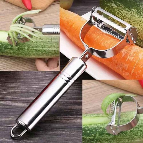 Raboteuse De Légumes Et Fruits En Acier Inoxydable,Éplucheur De Pommes De Terre,Concombre,Carotte,Outils De Cuisine,Sl479,1 Pièce