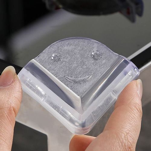Protecteur De Sécurité Pour Nouveau-Né,10 Pièces,Juste De Protection Des Coins De Table,Anti-Collision,Bord En Pvc Pour Enfants - Type Smile