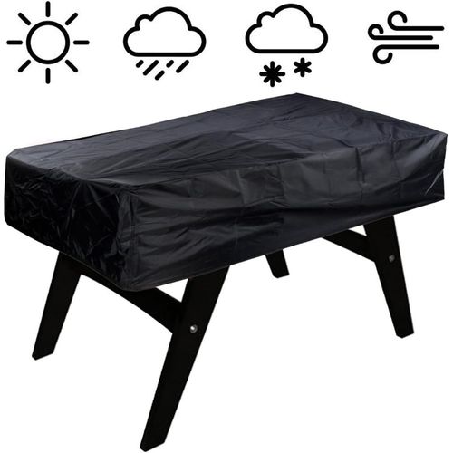 Juste De Protection Pour Table De Baby-Foot,Imperméable,Anti-Poussière,Pour L'extérieur,Rectangulaire,Durable,Pour Jeu De Billard,Oxford,Grill - Type Black