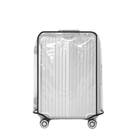 Housse De Protection Transparente En Pvc Pour Valise De Voyage 20"/22