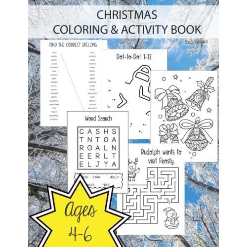 Christmas Coloring And Activity Book For Children: Christmas And Winter Themed Pages For Kids (Holiday & Seasonal Coloring Books)