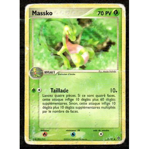 Carte Pokemon Massko 70pv / Édition Ex : Dragon / N°31/97