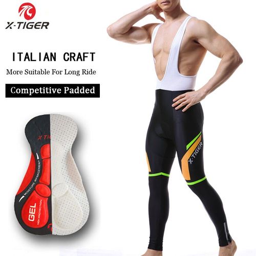 X-Tiger-Pantalon De Cyclisme Professionnel En Gel 5d,Pantalon Anti-Transpirant De Cyclisme Pour Hommes,Vélo,Vtt