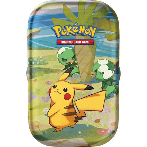 Pokémon Mini Tin Série 2.Amis De Paldea. Coffret Métal Pikachu.