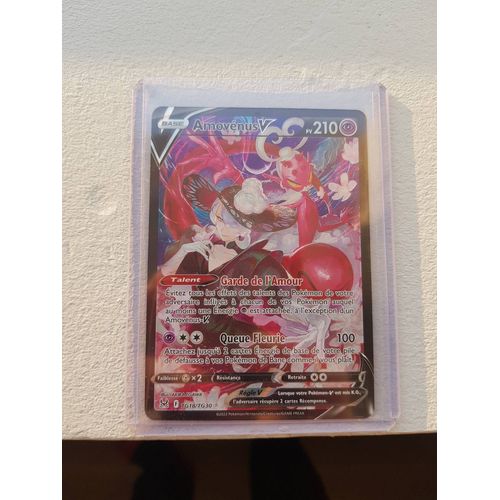 Amovénus V Tg18 Tg30 Full Art Alternative Secr Te - Ultraboost X Epée Et Bouclier 11 Origine Perdue - Coffret De 10 Cartes Pokémon Françaises