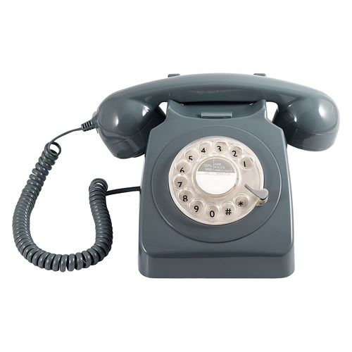 GPO 746 ROTARY PHONE GREY
