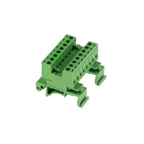 Connecteur de Terminal de fil sans soudure de Type Rail,bloc de jonction à bout en rangée,montage sur Rail de 35mm,2P 4P 10 - Type 8P