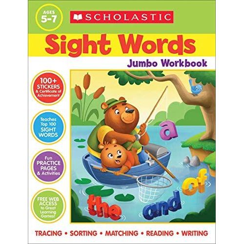 Scholastic Sight Words Jumbo Workbook