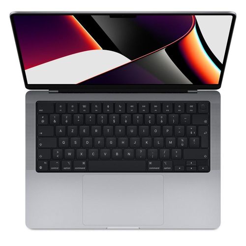 MacBook Pro 14" M1 Pro 2021 Apple M1 Pro (10 coeurs CPU / 16 coeurs GPU) 32 Go - 1000 Go - SSD - Gris sidéral