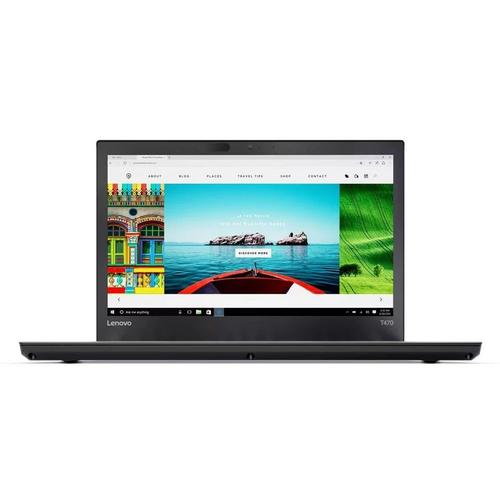 Lenovo ThinkPad T470 14 " Intel Core i7-7600U 16 Go - 512 Go - SSD - Windows 10 Pro - Noir