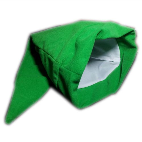 Chapeau En Peluche Link Cosplay,Chapeau En Peluche Vert,Accessoire De Fête,Cadeaux De Noël,Jouet