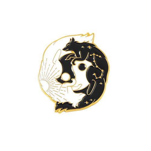 Épingles En Émail Pour Squelette De Crâne,Broches En Os Noir Et Blanc,Badges De Revers,Accessoires De Sac À Dos,Cadeau Pour Enfant,Amis,Bijoux En Gros