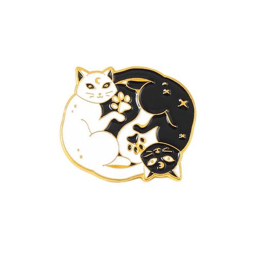 Épingles En Émail Pour Squelette De Crâne,Broches En Os Noir Et Blanc,Badges De Revers,Accessoires De Sac À Dos,Cadeau Pour Enfant,Amis,Bijoux En Gros