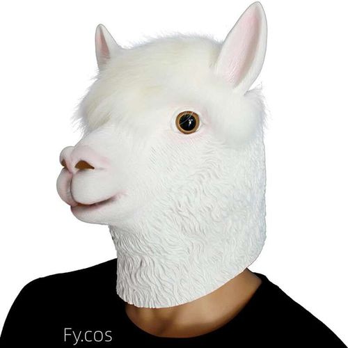 Masque Intégral En Latex Pour Adultes,Accessoires De Zoo,Cosplay D'halloween,Olympiques De Mascarade,Tête De Cheval Matkey,Rhde Fête De Vacances,Masque D'animal