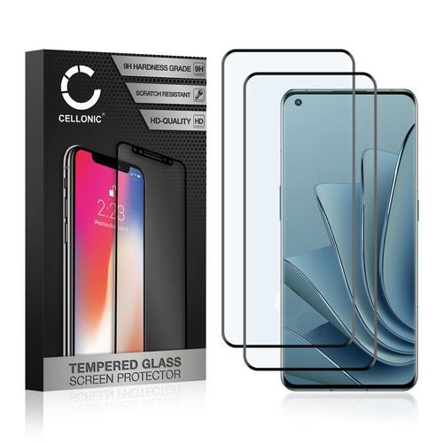 2x Protection D'écran En Verre Oneplus 10 Pro (3d Full Cover, 9h, 0,33mm, Full Glue) Verre Trempé