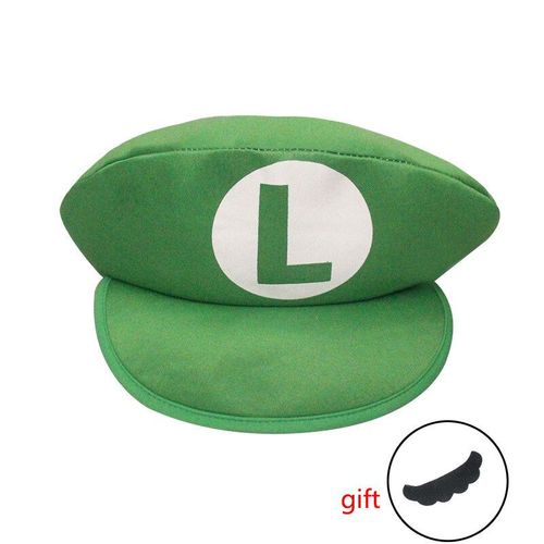 Chapeaux De Cosplay Super Game Brothers Pour Adultes,Casquettes Rouges Et Vertes,Olympiques De Fête D'halloween,Accessoires D' Drôles,Filles Et Garçons