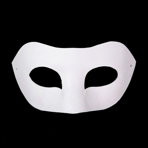 Masque De Pulpe Blanc Dessiné À La Main Pour Adulte,Déguisement Complet,Père Noël,Renard,Chat,Ixd'halloween,Noël,Accessoires,