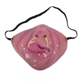 Demi-Masques En Latex Pour Adultes,Masque De Clown,Masques Horribles,Bande Élastique Humoristique Et Drôle,Accessoires De Cosplay,Fête D'halloween