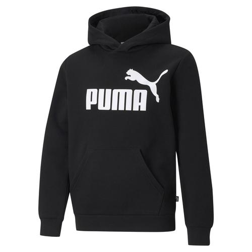 Puma Garçons Sweat À Capuche - Ess Big Logo Hoodie, Col Rond, Manches Longues, Uni, Cap Bleu 104