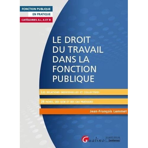 Le Droit Du Travail Dans La Fonction Publique - Les Relations Individuelles Et Collectives