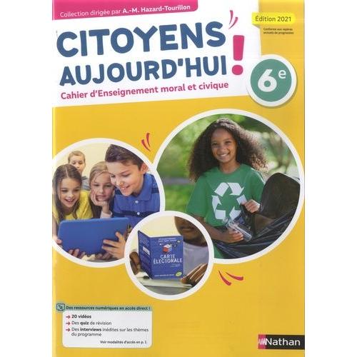 Cahier D'enseignement Moral Et Civique 6e - Cahier D'activités