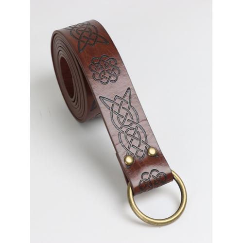 Ceinture Celtique En Cuir Viking Renaissance Pour Hommes,Ceinture Médiévale,Aventure Kokor,Accessoires De Costume De Cosplay En Relief