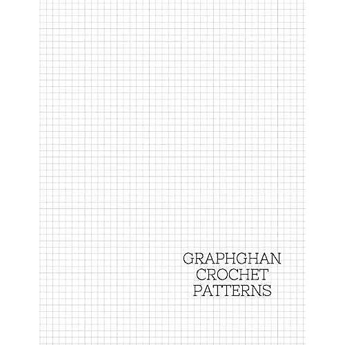 Graphghan Crochet Patterns: Blank Grid Papers For Crocheters Pink Cover To Design And Make New Patterns Graph-Based Projects: Write, Draw And Sketch ... Grid Notebook/Journal (8.5x 11, 100 Pages)