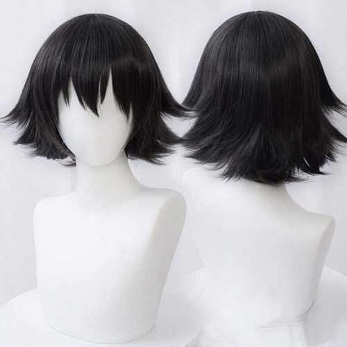 Ranpo Edogawa Cosplay Perruque Courte Pour Homme,Costume D'halloween,Perruques,Ix