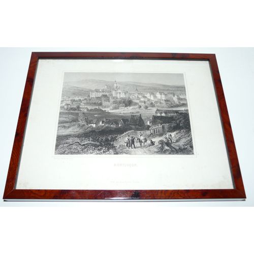 Montluçon, Gravure Encadrée