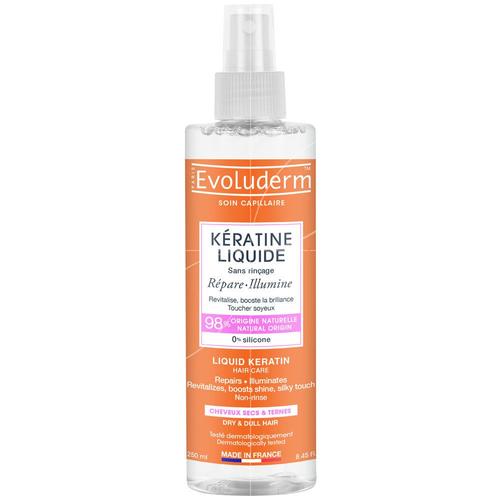 Evoluderm - Kératine Liquide Sans Rinçage Répare & Illumine - 250ml 