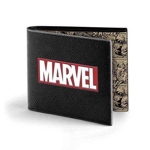 Portefeuille pour Homme - Marvel Comics - Noir- Taille Unique