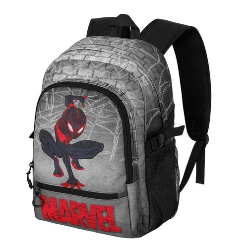 Sac à dos Fight FAN 2.2 - Marvel Spiderman Spin - Gris - Taille Unique