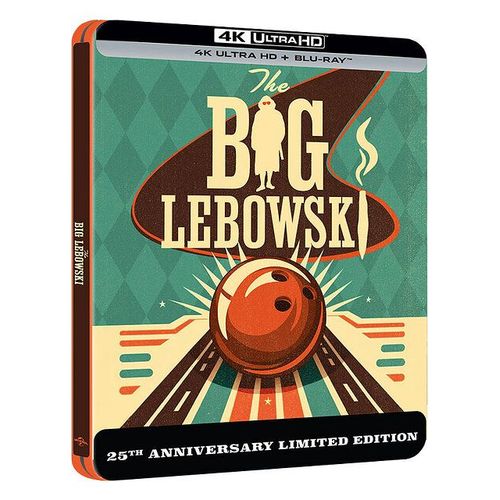 The Big Lebowski - 4k Ultra Hd + Blu-Ray - Édition Boîtier Steelbook 25ème Anniversaire