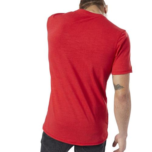 Polo reebok homme best sale rouge